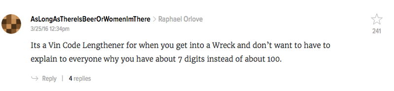 Illustration for article titled Comment Of The Day: Illegal Activities Edition
